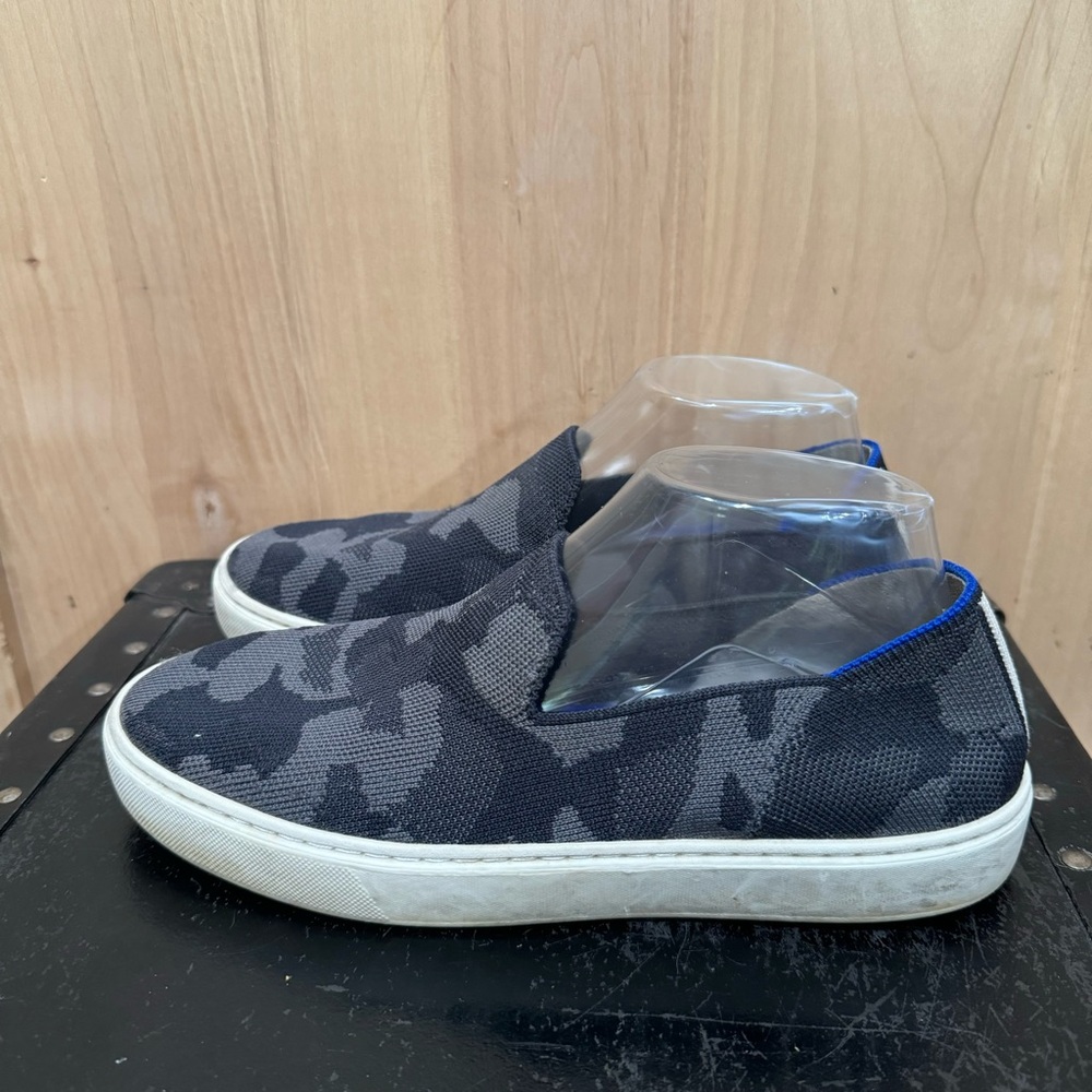 Rothy’s The Orginal Slip On Sneaker Size 8.5 Navy Camo - Picture 5 of 15